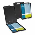 Business Source Plastic Storage Clipboard, Black BU465469